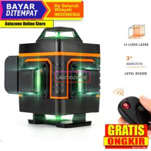 Taffware Hilda Mesin Self Leveling Laser 4D 16 Line with Remote LD-515