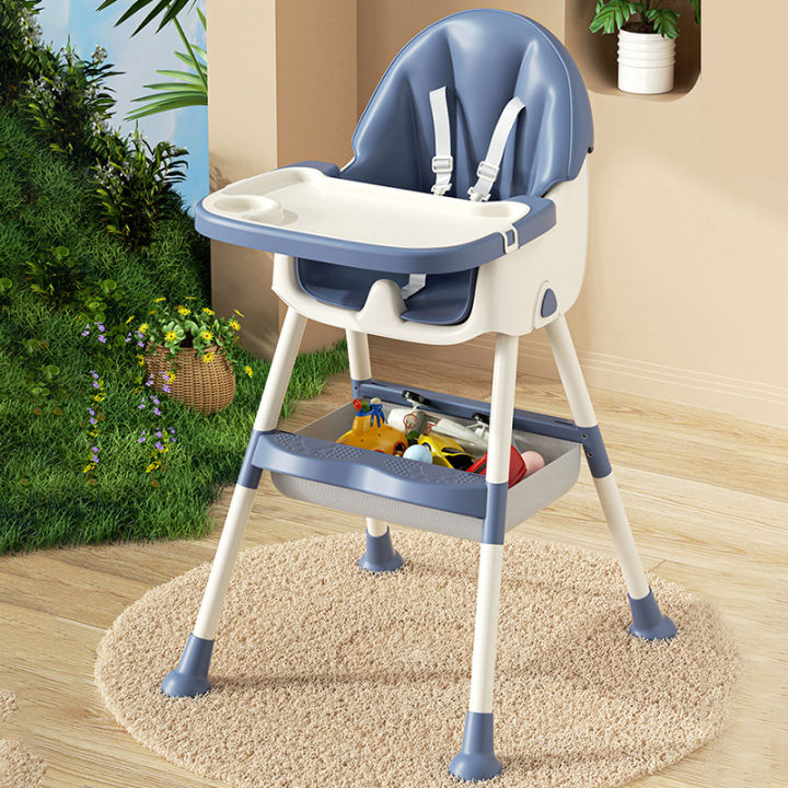 High chair for baby 0-3 years old Adjustable Seat belt Folding With