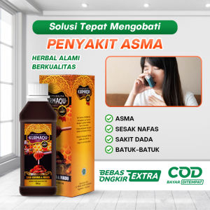 Madu KURMAQU Obat Asma Sesak Napas Sakit Dada Batuk TBC Paru Paru Basah Bronkitis ISPA Pneumonia Anak Dan Dewasa