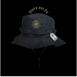 ADA DISKON BESAR - TOPI RIMBA DESAIN LOGO STONE ISLAND - TEKNOLOGI DIGITAL PRINTING