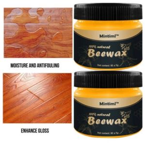 BeeWax Wood Gel Pengkilap Kayu Furniture Kitchen Set Pelindung Pelapis Kayu Meja Kursi Lilin Gel Lebah Alami