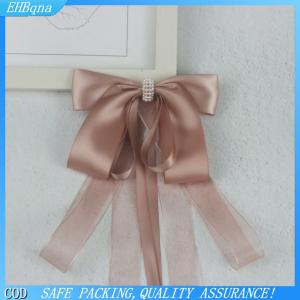 COD New ngọt ngào lớn Bowknot tóc clip cho phụ nữ Cô Gái Lolita dài Ribbon rắn kẹp tóc dễ thương ponytail tóc ban nhạc thời trang tóc phụ kiện