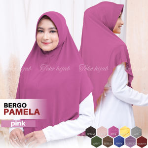Hijab instan Bergo Pamela Kerudung Instan Wanita Dewasa Jilbab Pamela Hijab Instan Murah Hijab Instan Terbaru 2020 2021Hijab Bestseller Kekinian Hijab Jersey Super