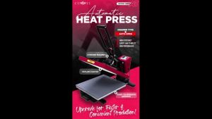 A3 Size CUYI Heat Press Machine Auto-open Drawer Type / Manual Clam Type Heavy Duty Heat Press