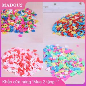 [COD] MADOU2 10 gam gói Polymer đất sét giả Kẹo Kẹo sprinkles DIY Slime điện thoại Nguồn cung cấp