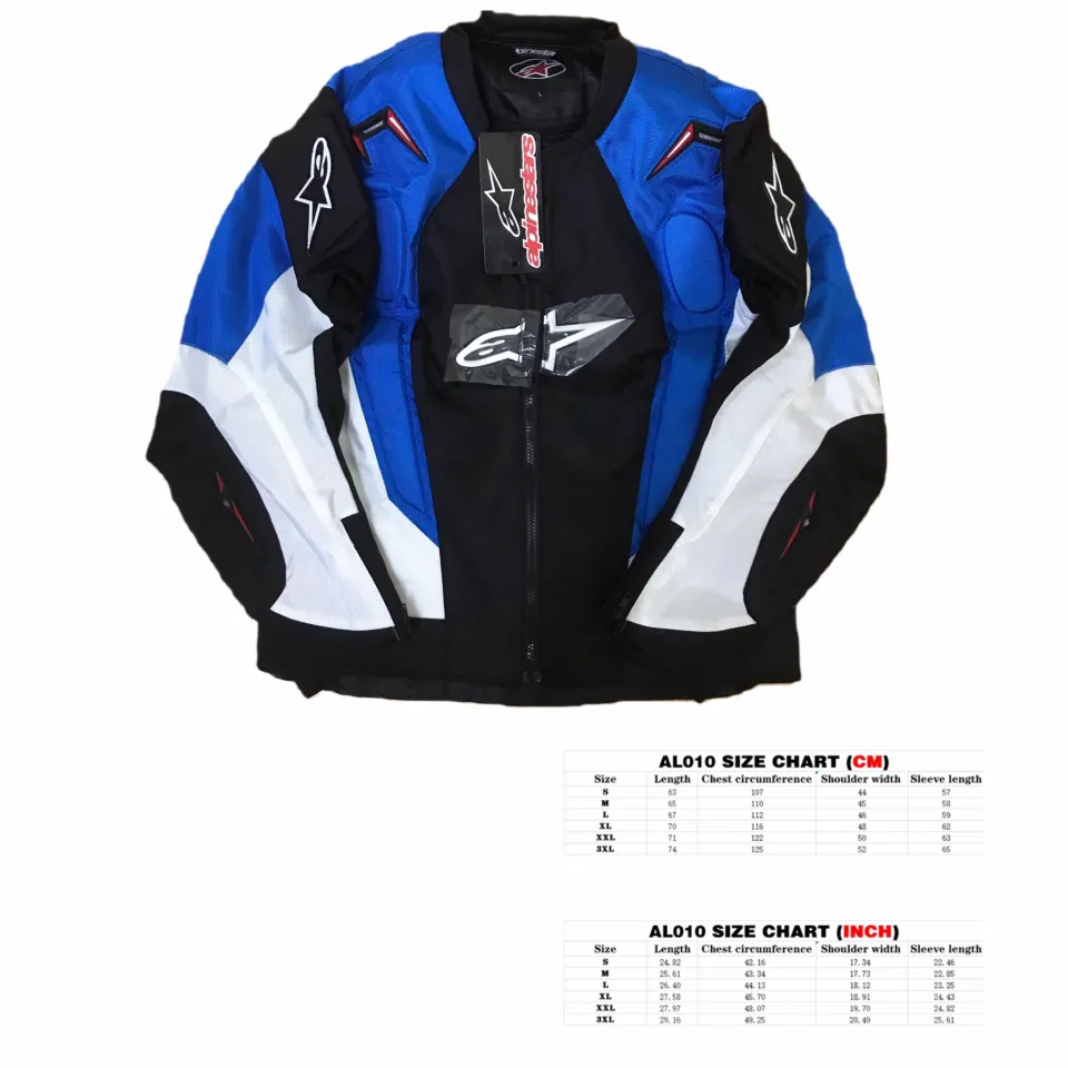 Alpinestars leather jacket with cheap hump