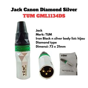 Jack Canon Diamond Silver TUM GML1134DS