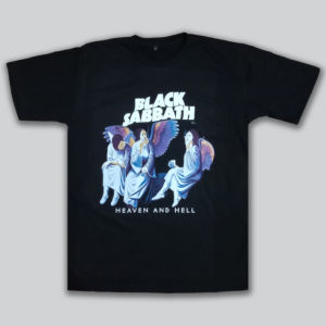 Kaos Rock Legend Heaven & Hell: T-shirt Kaos Band Black Sabbath