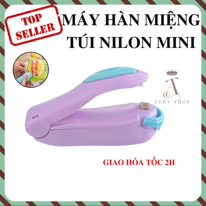 MÁY HÀN MIỆNG TÚI NILON MINI hàn túi đựng snack cầm tay tiện lợi đa ...