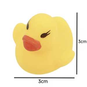 Mainan Itik Getah Kuning Mandi Bath Duck BIBI Sound Cute Yellow Duck Squeaky Sound Bath Toy Kids Baby