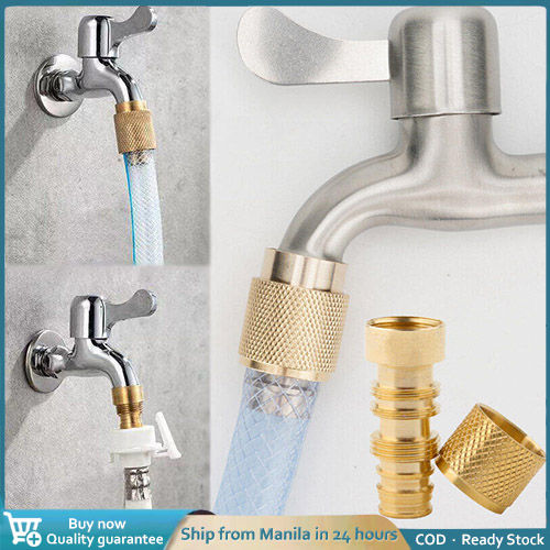 Garden Hose Quick Connect Hose Fittings Water Hose Quick Connect Garden Hose Connectors Brass Leakproof Easy Connect