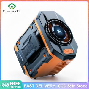 Mini Clip Fan 4000mAh Battery with LED Digital Display for Travel Outdoor Office Women Men Gifts