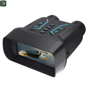 BekinTek Full Color 4K Night Vision Binoculars Rechargeable Digital Telescope  Night View NVG Goggles 400m Full Dark Observing Starlight Sensor   8x Zoom 4.5 Inches Large HD Screen 4K Video 36M Photo 4 Color Effect Support 360P ENV