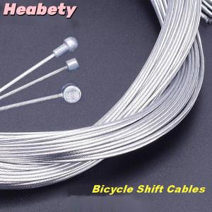 Heabety Bike Shift Cables Mountain Bike Shift Inner Stainless Steel Derailleur Cable