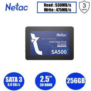 Netac SA500 / N600S SSD 3D Flash TLC Sata III 6Gb/s 2.5" Internal Solid State Drive INT SSD ( 256GB / 512GB / 1TB )