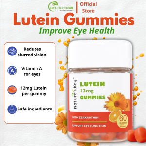 (Buy 1 Get 1) Lutein Gummies Reduces Dry Eyes Blurred Vision And Prevents Macular Degeneration.