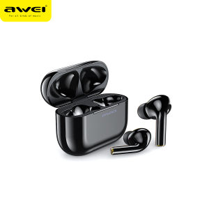 Awei T29P ANC TWS Bluetooth earpiece 6.0 IPX6 waterproof non-slip Music Game Wireless earphones Noise Reduction Bass Round Sound with microphone headset for all Bluetooth moblies