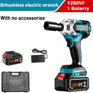 Makita Brushless Cordless Electric Impact Wrench with Li-ion Battery Hand Drill Installation Power Tools