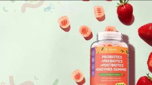 Totaria Sugar Free 5-in-1 Probiotic Prebiotic Postbiotic Gummy Probiotics for Women Men with Digestive Enzymes Peppermint Complete Immune Gut & Digestive Support