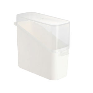 YESPERY Refrigerator Seasoning Storage Box with Lid Box Refrigerator Side Door Container Tomato Sauce Cheese Slices Rack Kitchen Supplies