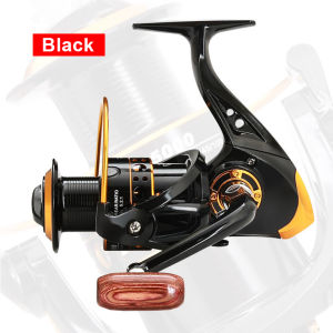 OLIKEI 13-axis All Metal Fishing Reel DC1000-7000 5.2:1 High Speed Spinning Reels 10KG Drag Spool Fishing Reels for Salt Water Fresh Water