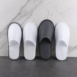 [COD] Non-slip Brushed Cloth Disposable Slippers for Hotels Hot Springs Homestay Hospitality Slipper