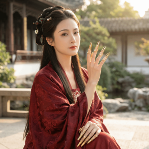 LEKGAVD 5/10pcs Vintage Nail Rings Alloy Adjustable Styling Armor Set Cosplay Events Chinese Style Nail Accessories Hanfu Costume