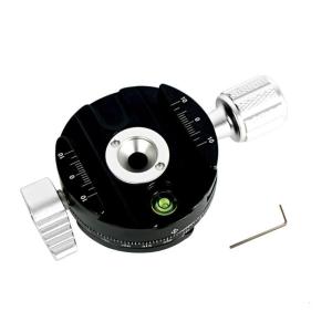 Quick Release Clamp Holder Tripod Mount Plate Adapter 360 Rotate Panoramic Shoots Clamp For Camera Tripod Photography