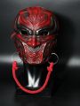Animation peripheral bad handsome mask cosplay painting Jianghu Li Xingyun resin mask Halloween props samurai 【JYUE】. 