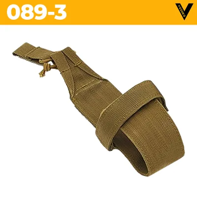 SG Seller VOZUKO Water Bottle Holder Nylon Minimalist Tactical Molle Bottle Carrier Strap Bottle Rope Belt Bottle Bag for Walking Running Cycling Hiking [089]