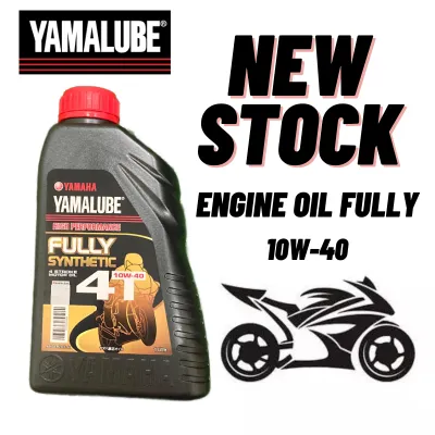 (READY STOCK) 100% Original Yamalube Engine Oil 4T 10W-40 Fully Synthetic (1L)