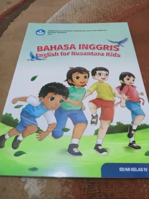 Buku Bahasa Inggris English For Nusantara Kids SD/MI Kelas 4 Kurikulum Merdeka