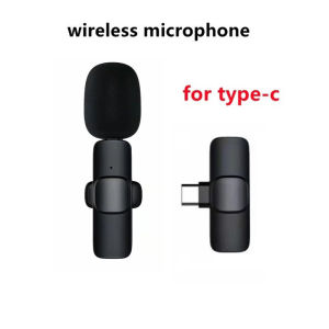 【ร้านไทย จัดส่งภายใน 24 ชั่วโมง】Wireless Microphone ไมโครโฟนไร้สายแบบพกพาใช้สําหรับ สมาร์ทโฟน ไมค์ไร้สายหนีบเสื้อ ไมค์หนีบปกเสื้อ