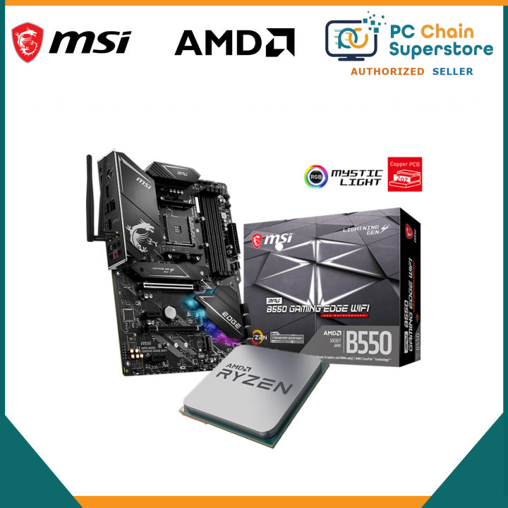 Mpg B550 Gaming Ryzen 3600 On B550 AMD Ryzen 3600 Processor (Tray