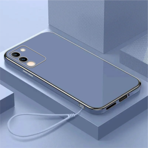 Case Vivo V29e 5G Softcase Luxury 6D Casing Plating Free Tali strap