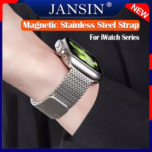 Luxury Milanese Bracelet For Apple Watch Band 11 10 9 8 7 46mm 45mm 41mm Magnetic Loop Stainless Steel Strap For iWatch Ultra 3 2 49mm 6 5 4 3 SE3 44mm 40mm 42mm 38mm