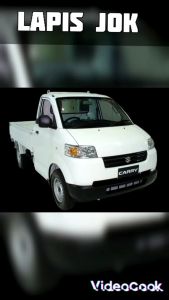 Lapis Jok Mobil Pickup APV Megacarry Motif Tawon 2023 Gratis Sarung Stir