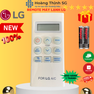 Điều khiển điều hòa LG ngắn S09EN2 remote máy lạnh LG ngắn S09EN2 - Tặng kèm pin