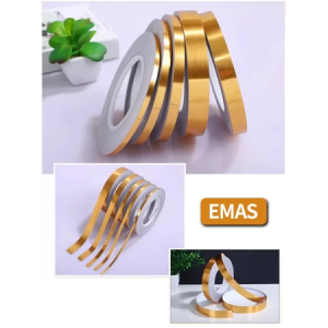 50 Meter gulungan stiker pembats keramik/ wardrobe decorative strip/water proof wall tile/dekorasi rumah