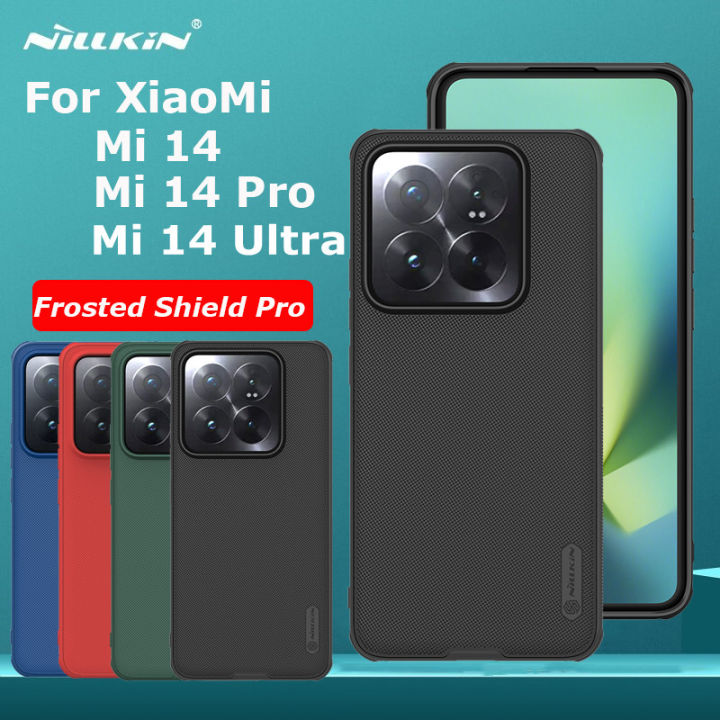 Nillkin Frosted Shield Pro case For Xiaomi 14 Ultra Mi 14 Ultra casing Xiaomi 14 Pro case Mi 14