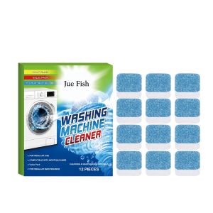 Jue Fish washing machine cleaning sheets no need to remove washing stain removal drum-type pulsator universal washing machine cleaning