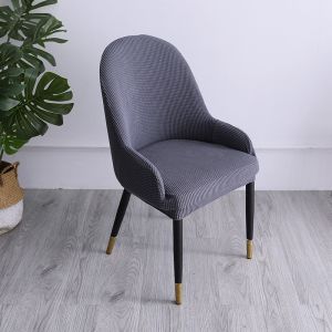 【Comfy Cove】พร้อมส่ง ผ้าคลุมเก้าอี้ แบบถอดได้ กันน้ำ ผ้าคลุมเก้าอี้ทั่วไป chair seat cover