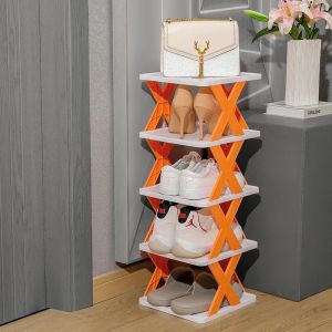 Kệ để giày dép 5 tầng chữ X đa năng tiện lợi