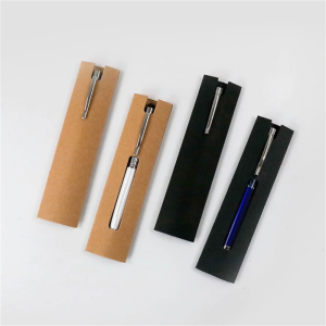 Cardboard Pen Pouch Pencil Holder Pack of 50 Recyclable Friendly Cardboard Pen Box Pen Packaging Boxes