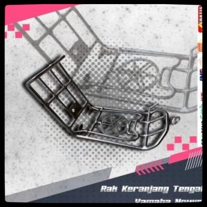 Yamaha Nouvo z Motorcycle Center Basket Rack yamaha logo Yamaha Motor Accessories