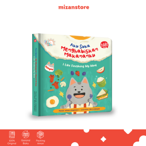Aku Suka Menghabiskan Makananku - Wiwien Widyawanti Boardbook | Buku Cerita Anak