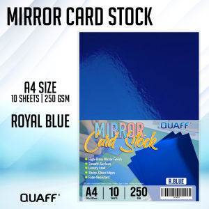 Easyprint QUAFF Mirror Cardstock A4 High Gloss Reflective Craft Paper 250gsm (10 sheets)
