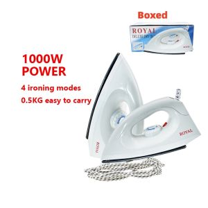 Portable Household Steam Iron 1000W Electric Dry Clothes Handheld Iron Machine US plug