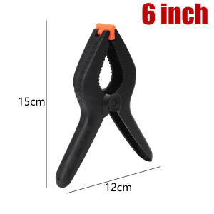 คลิปสปริงคลิปหนีบพลาสติกอเนกประสงค์ที่มีประสิทธิภาพซ่อมง่ายสำหรับการถ่ายภาพงานฝีมืองานไม้งานฝีมือในบ้านและโปรเจกต์กลางแจ้ง