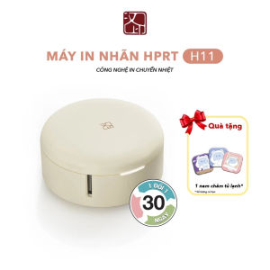 [Chính hãng] Máy in tem nhãn HPRT H11 – In nhiệt không cần mực kết nối Bluetooth thiết kế mini nhỏ gọn tiện lợi